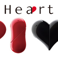 ワイモバイル、ハート型になる通話特化型PHS端末「Heart 401AB」 画像