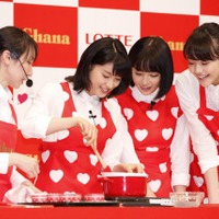 広瀬すず、土屋太鳳、松井愛莉……女子高生たちと手作りチョコに挑戦！ 画像