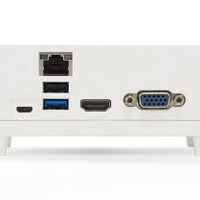 「SiView」背面。HDMIとVGA端子の他、USB 3.0及びUSB 2.0の端子とギガビットLANポートがある（画像はプレスリリースより）