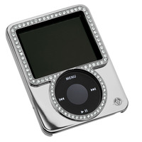 第3世代iPod nano用モデル（シルバー with スノースワロフスキー）