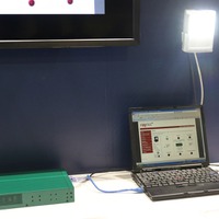 投光機のオン/オフや光量調整などのコントロール、通電時間・投光時間などはIP制御で遠隔コントロールが可能