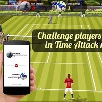 スマホをWiiリモコンのように使ってプレイするテニスアプリが登場 画像