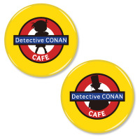 コナンカフェ × TOWER RECORDS CAFE 缶バッジ2 個セット [価格]400 円+税