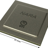 NTT、4K/8K対応の高圧縮「HEVCリアルタイムエンコーダチップ」を開発 画像