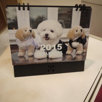 こちらは愛犬カレンダー（平河工業社）