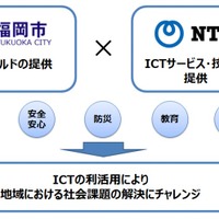 NTTと福岡市、IT活用による「観光振興」「災害対策」で包括連携 画像