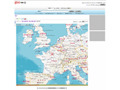 「goo地図」が日本語表示の世界地図に対応 画像