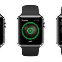 タップ操作だけ！Apple Watchに特化したコミュニケーションアプリ「Dingbel」 画像