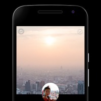 電通ブルー、他ユーザーのスマホカメラを経由して撮影できるアプリ「ChainSnap」公開 画像