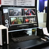 PoE対応で簡単導入が可能、小規模店舗向け監視カメラシステム 画像
