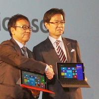「Surface 3」をY!mobileで販売することをソフトバンクモバイルの発表会で明かす