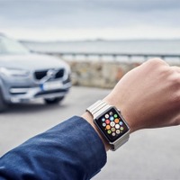 ボルボ車、「Apple Watch」「Android Wear」と連携へ 画像