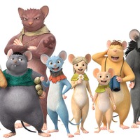 プロジェクト「GAMBA」キャラクター：左から、ガクシャ、マンプク、ヨイショ、ガンバ、潮路、忠太、ボーボ、イカサマ