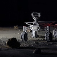 アウディの月面探査車（イメージ）