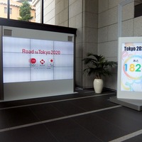 東京・丸の内がオリンピック色に染まる 画像