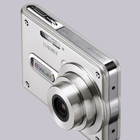 　カシオ計算機は、透光性セラミックスレンズを採用した光学2.8倍ズームレンズと有効320万画素CCDを搭載したデジタルカメラ「EXILIM CARD EX-S100」を9月25日に発売する。