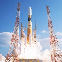 H-IIBロケットの発射イメージ（JAXAサイトより）
