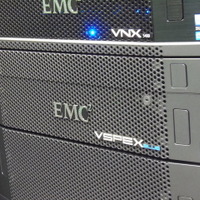 VSPEX BLUEが実稼働しているところ。EMC本社の実証実験環境にて撮影