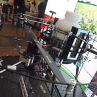 【次世代農業EXPO】農薬散布にドローン活用！ 完全自動飛行を実現した専用マルチコプター 画像