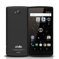 V-Lowマルチメディア放送「i-dio」対応、SIMフリースマホ「i-dio Phone」 画像