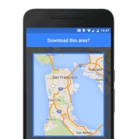 Googleマップ、オフラインでもナビと検索が可能に！ 画像