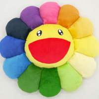 Flower Cushion 1m Rainbow