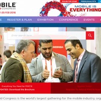 「Mobile World Congress」サイト