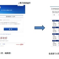 中韓対応で多言語化へ、安否確認サービス「J-anpi」 画像