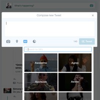 Twitter、スタンプ感覚でGIFを送れる「GIF検索」追加 画像