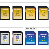 SDHC/SDメモリーカード（16GB〜512MBモデル）
