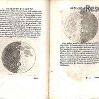 ガリレオ・ガリレイ「星界の報告」1610年　所蔵：金沢工業大学ライブラリーセンター