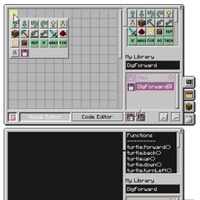 Minecraft EDUでは、プログラミングのためのパネルも用意されている
