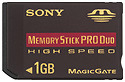 ソニー、読み書き80Mbpsの「メモリースティック PRO（High Speed）」と「同デュオ（High Speed）」