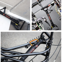 ワイヤーロック対応で盗まれにくい自転車用空気入れ 画像