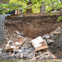 石垣が崩れるなど、地震による被害が出ている熊本城 (C)GettyImages