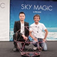 高城剛がドローンで狙う次世代プロジェクト「Sky Magic」とは 画像