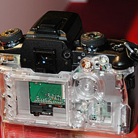 　コニカミノルタは、ボディ内蔵CCDシフト方式の手ブレ補正機構「Anti-Shake」を搭載した、有効610万画素デジタル一眼レフカメラ「α-7 DIGITAL」を11月中旬に発売する。