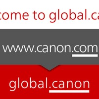 「www.canon.com」から「global.canon」に移行