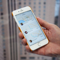 Uberの画面イメージ。「乗車記録」画面で、誰にいくら支払ったか確認できる