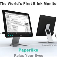 世界初のE Ink搭載PCモニター！目に優しいディスプレイ「Paperlike」