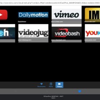 専用ブラウザではEZCast Proに対応した動画サービスがチャネルとして選択できる（iOS）