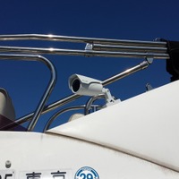 海での利用を想定したボート専用防犯カメラシステム 画像