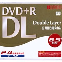 リコー、8.5Gバイトの片面2層式DVD+Rディスク