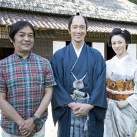 佐々木蔵之介＆深田恭子＆本木克英監督／『超高速！参勤交代　リターンズ』（Ｃ）2016「超高速！参勤交代 リターンズ」製作委員会