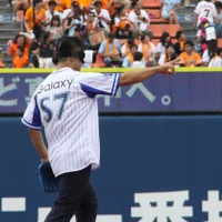 横浜スタジアム バーチャル始球式（Galaxy Day)