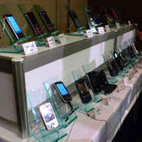 会場に展示されたWindows Mobile端末