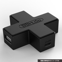 ゲーム機の「十字ボタン」モチーフ！USBハブ＆キューブ型スピーカー 画像