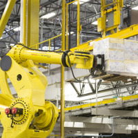 実際にAmazonの倉庫で導入されているロボット（C）Getty Images