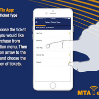 「MTA etix」アプリ