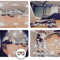 新感覚！360度パノラマ撮影が可能な小型球体カメラ「Luna 360」
